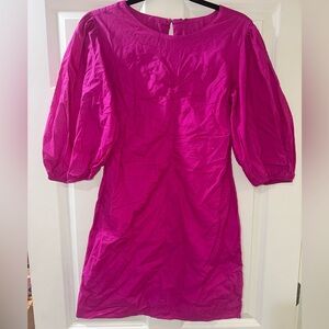 Free people fuchsia, pink dress in size small